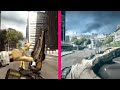 Battlefield 4 Guns Reload Animations vs Battlefield 3