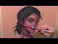 Pastel Portrait Time Lapse // Art Club Project