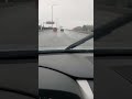 DRIVING THROUGH FLOODED HIGHWAY (REMAINS OF TROPICAL STORM DEBBY ) MONTREAL, QC - 09/08/2024