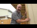 How To Build Your OWN Shed | Soffit, Posts, Trim, Ramp & Door Tutorial