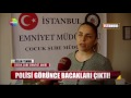 Polisi görünce bacakları çıktı!