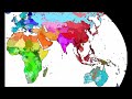 Masaman's 2021(2) Ethno-Racial Map of the World (Part 4: Eastern Asia & Oceania)