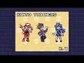 Red - Green - Blue | POKEMON Kanto trainers in GBC Style | Speed Paint Pixelart | COMMIS OPEN :D