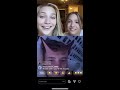 Maddie and Kenzie Ziegler Instagram live- July 2nd 2020