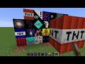 Minecraft: MEGA TNT MOD All Tier 4 Tnts (19+ TNT Explosions) in one video