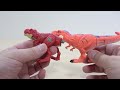 Dinosaur figure whose wounds change color depending on the temperature! DINO STRIKE COLOR CHANGE