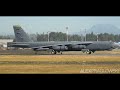 U.S. Air Force B-52 Stratofortress SCREAMING Takeoff from Abbotsford Airport!