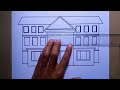 How to draw a House || Very simple