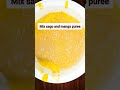 Mango sago dessert  #trending #food #shorts #dessert #mangosago #youtubeshorts