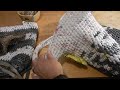 How I made a crocheted plarn bag-so you can do it too!