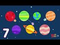 8 Little Planets | Counting Song With The Bumble Nums! | Super Simple Songs