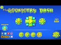 First time creating a level in Geometry Dash