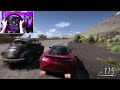 1000HP Anti-Lag Lexus LC500 - Forza Horizon 5 (Steering Wheel + Shifter) Gameplay