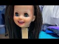 Re-Making Mia, an Ideal Crissy family doll.