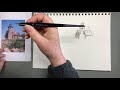 Watercolor Sketching Tips