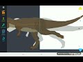 how to make theropod dinosaur walking animation (Dc2) tutorial
