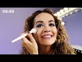 Rita Ora's 10-Minute Rockstar Blue Eyeshadow Look