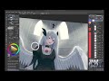 osu! CWC 2023 RO16 TB Background art Process Timelapse | CSP