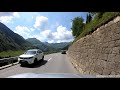 Driving in Switzerland 2: Oberalp Pass (From Disentis to Andermatt) | 4K 60fps