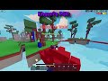 i Secretly used AIMBOT HACKS against the Best Player.. (Roblox Bedwars)