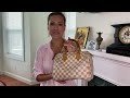 Louis Vuitton Speedy 25 Damier Azure | Cleaning Day!