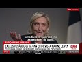 Âncora da CNN entrevista Marine Le Pen | AGORA CNN