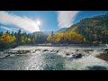 4K Fall Foliage of Leavenworth Area - 3,5 HRS of Amazing Autumn Scenery and Nature Sounds