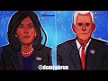 Kamala Pence Debate 2020 Thoughts and Art