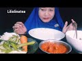 Sayur Dan Nasi Tiwul Nasi Putih Enak Sambel Galak Istimewa@lilislinatea8596#asmreating#yearofyou