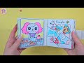 (Tutorial) 8 Toca Boca Gaming Book / Paper Games book DIY #fun #asmr #종이놀이