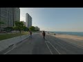 The Most Beautiful Urban Bike Path in the World - Lakefront Trail, Chicago - Planetarium to Montrose