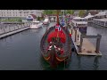 Viking Ship Draken's Last American Port Call - 4K Drone Experience!