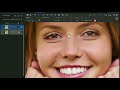 PhotoDirector Change Eye Color Enhance Makeup Using Layers