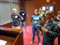 Charlie Pettis sworn into the Navy. MVI 0538