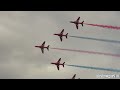 Red Arrows vs Frecce Tricolori vs Patrouille de France. Color Smoke Battle. U.S Tour.