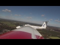 Pilatus B4 wing cam: aerobatics. stall-turn, roll, spin