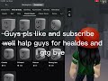 gonnna show u how to get cheap healdes  like and subscribe it well halp guys