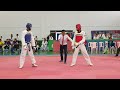 Taekwondo championship 2023 male-63kg Be careful for kicking