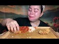 NASI LUMPIA ISI TELOR CABE RAWIT SAMBAL PEDAS SATU MANGKOK PLUS KULIT AYAM KRISPY MUKBANG