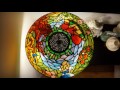 Making of a Tiffany Style Stained Glass Lamp ALICE (Disney Alice in Wonderland)