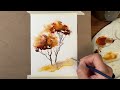 5 Easy Ways to Paint Trees in Watercolour | Loose Expressive Style | Beginner Techniques | Tutorial