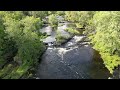 Six Mile Falls (Bangor, Maine) Cinematic Drone Footage