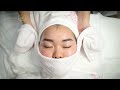 Asmr Facial massage for youthful skin with a very complex and meticulous process at C's Clinic Spa