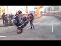 KTM DUKE stunt show by KTM INDIA OFFICIAL