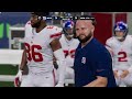 Very Close Matchup - Giants vs Seahwaks - Madden 24 Gameplay