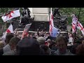 Thousand gather in London for Tommy Robinson protest and counter-march