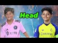 junior Ronaldo VS Thiago Messi VS Ethan Mbappe