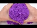 Satisfying Video l How to Make Kinetic Sand Rainbow Hand & Nail Polish Cutting ASMR By Mr. Rainbow