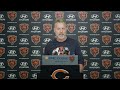 Matt Eberflus on the first practice of training camp | Chicago Bears