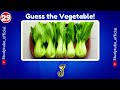 Guess The Vegetable name | Test Your Veggie Knowledge